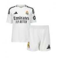 Maglia Calcio Real Madrid Arda Guler #15 Prima Divisa Bambino 2024-25 Manica Corta (+ pantaloncini)